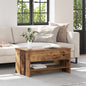 JUNG Vida Couchtisch Altholz 80 x 50,5 x 41,5 cm Holzwerkstoff