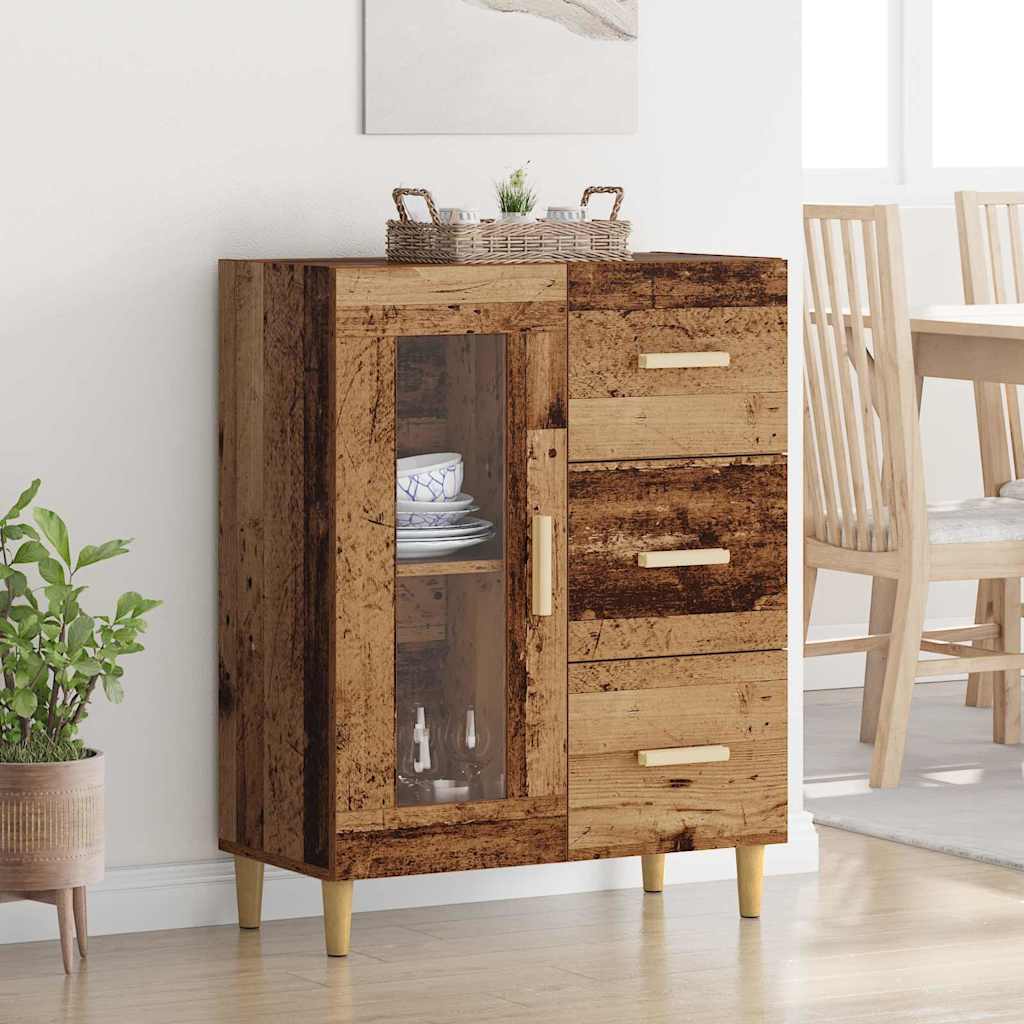 JUNG Vida Sideboard Altholz 69,5 x 34 x 90 cm Holzwerkstoff