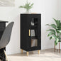 JUNG Vida Sideboard Schwarz Eichen-Optik 34,5 x 32,5 x 90 cm