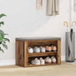 JUNG Vida Schuhregal mit Regal Altholz 75 x 35 x 45 cm Holzwerkstoff