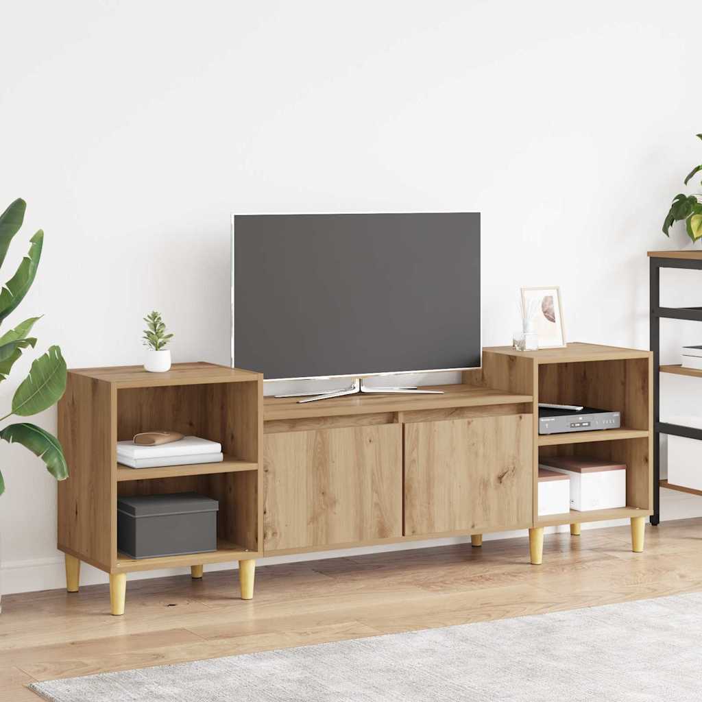 JUNG Vida TV-Schränk Artisan-Eiche 160 x 35 x 55 cm Holzwerkstoff