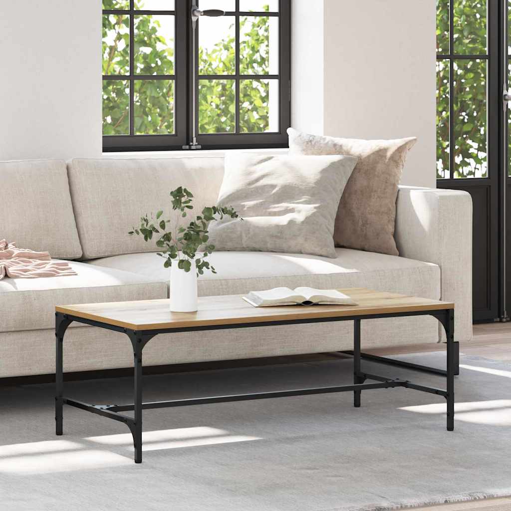 JUNG Vida Couchtisch Artisan-Eiche 100 x 50 x 35 cm Holzwerkstoff