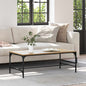 JUNG Vida Couchtisch Artisan-Eiche 100 x 50 x 35 cm Holzwerkstoff