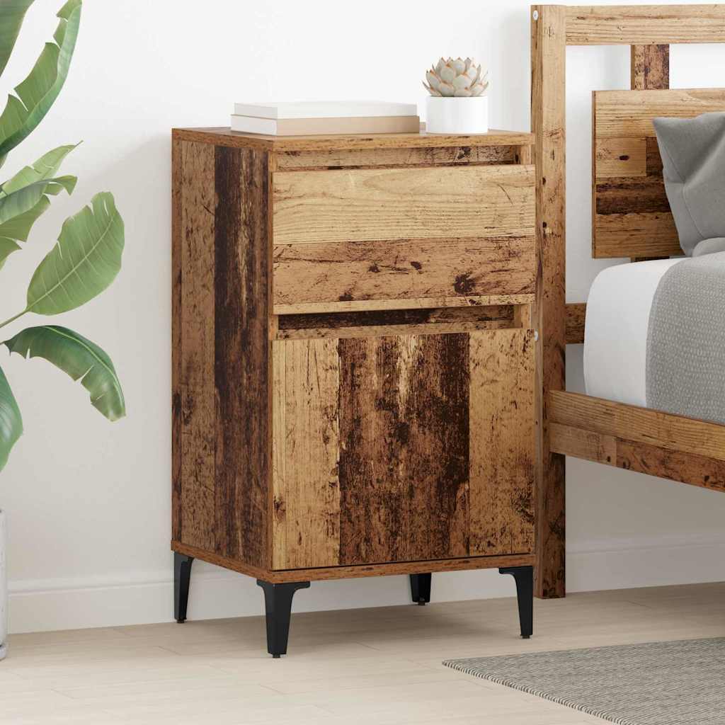 JUNG Vida Nachttisch 2 pcs Altholz 40 x 35 x 70 cm Holzwerkstoff