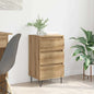 JUNG Vida Sideboard Artisan-Eiche 40 x 35 x 70 cm Verbundholz und Eisen