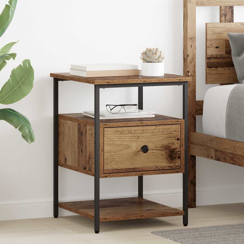 JUNG Vida Nachttisch 2 pcs Altholz 40 x 42 x 56 cm Holzwerkstoff