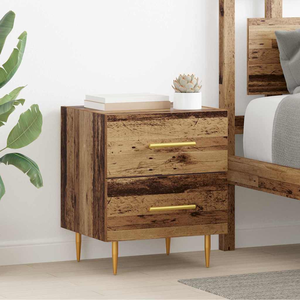 JUNG Vida Nachttisch 2 pcs Altholz 40 x 35 x 47,5 cm Holzwerkstoff