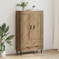 JUNG Vida Highboard Artisan-Eiche 69,5 x 31 x 115 cm Holzwerkstoff