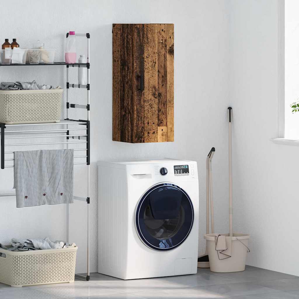 JUNG Vida Wandschrank Altholz 34,5 x 34 x 90 cm Holzwerkstoff