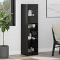 JUNG Vida Highboard Schwarz Eichen-Optik 35 x 37 x 142 cm Holzwerkstoff