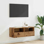 JUNG Vida TV-Wandschrank Altholz 80 x 30 x 30 cm Holzwerkstoff