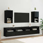 JUNG Vida Wandmontierte TV-Schränke 2 pcs Schwarz Eichen-Optik