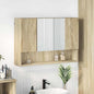 JUNG Vida Spiegelschrank Sonoma-Eiche 80 x 17 x 55 cm Holzwerkstoff