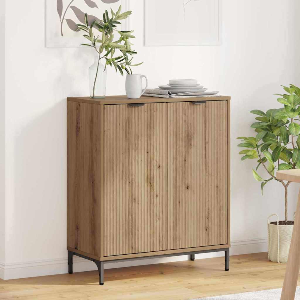 JUNG Vida Sideboard Artisan-Eiche 69,5 x 33 x 82 cm Holzwerkstoff