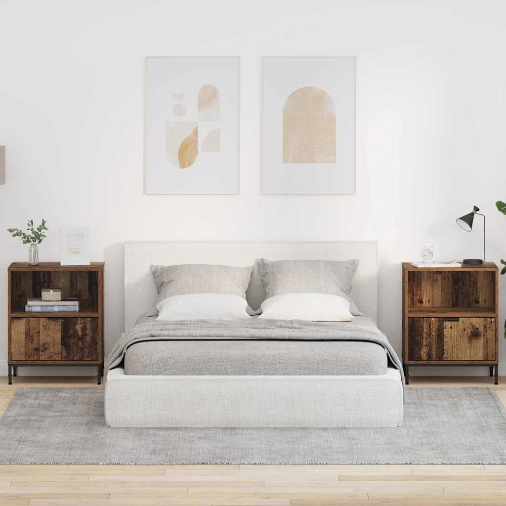 JUNG Vida mit Schubladen 2 pcs Altholz 49 x 36 x 61 cm Holzwerkstoff