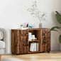 JUNG Vida Sideboard mit Regal Altholz 88,5 x 30,5 x 55,5 cm Holzwerkstoff