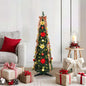 JUNG Vida Künstlicher Weihnachtsbaum mit 50 LEDs Grün 125 cm PVC