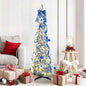 JUNG Vida Künstlicher Weihnachtsbaum mit 100 LEDs Weiß 150 cm PVC