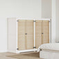 JUNG Vida Schranktür 4 pcs Natur 110 x 2,1 x 39,5 cm Massives Kiefernholz