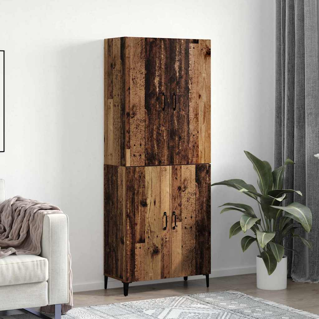 JUNG Vida Highboard 2 pcs Altholz Holzwerkstoff