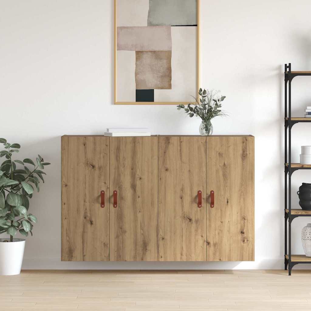 JUNG Vida Wandschrank 2 pcs Artisan-Eiche 69,5 x 34 x 90 cm Holzwerkstoff
