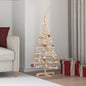 JUNG Vida Weihnachtsbäume mit Ständer Natur 120 cm Massivholz Kiefer