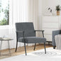 JUNG Vida Sessel Dunkelgrau 59 x 75 x 78 cm Samt