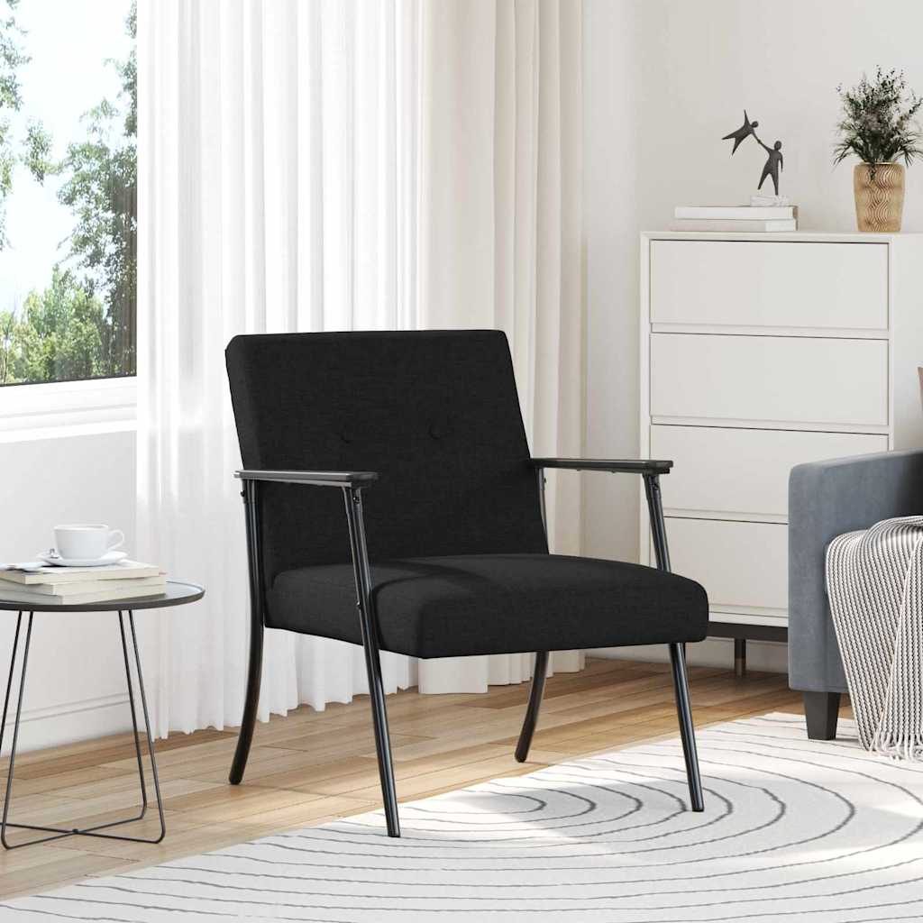JUNG Vida Sessel Schwarz 59 x 75 x 78 cm Stoff