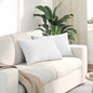 JUNG Vida Sofakissen 2 pcs Weiß 60 x 40 cm Stoff