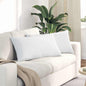 JUNG Vida Sofakissen 2 pcs Weiß 80 x 40 cm Stoff