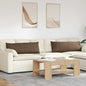 JUNG Vida Sofakissen 2 pcs Braun 120 x 40 cm Stoff