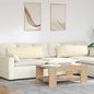 JUNG Vida Sofakissen 2 Stück Creme 120 x 40 cm Cordstoff