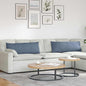 JUNG Vida Sofakissen 2 Stück Blau 120 x 40 cm Cordstoff