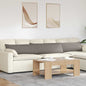 JUNG Vida Sofakissen 2 pcs Taupe 200 x 40 cm Stoff