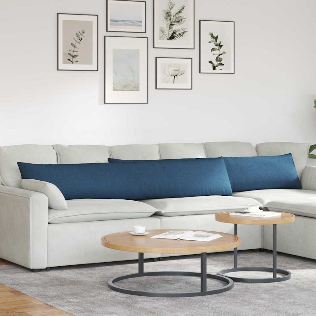 JUNG Vida Sofakissen 2 pcs Blau 200 x 40 cm Stoff