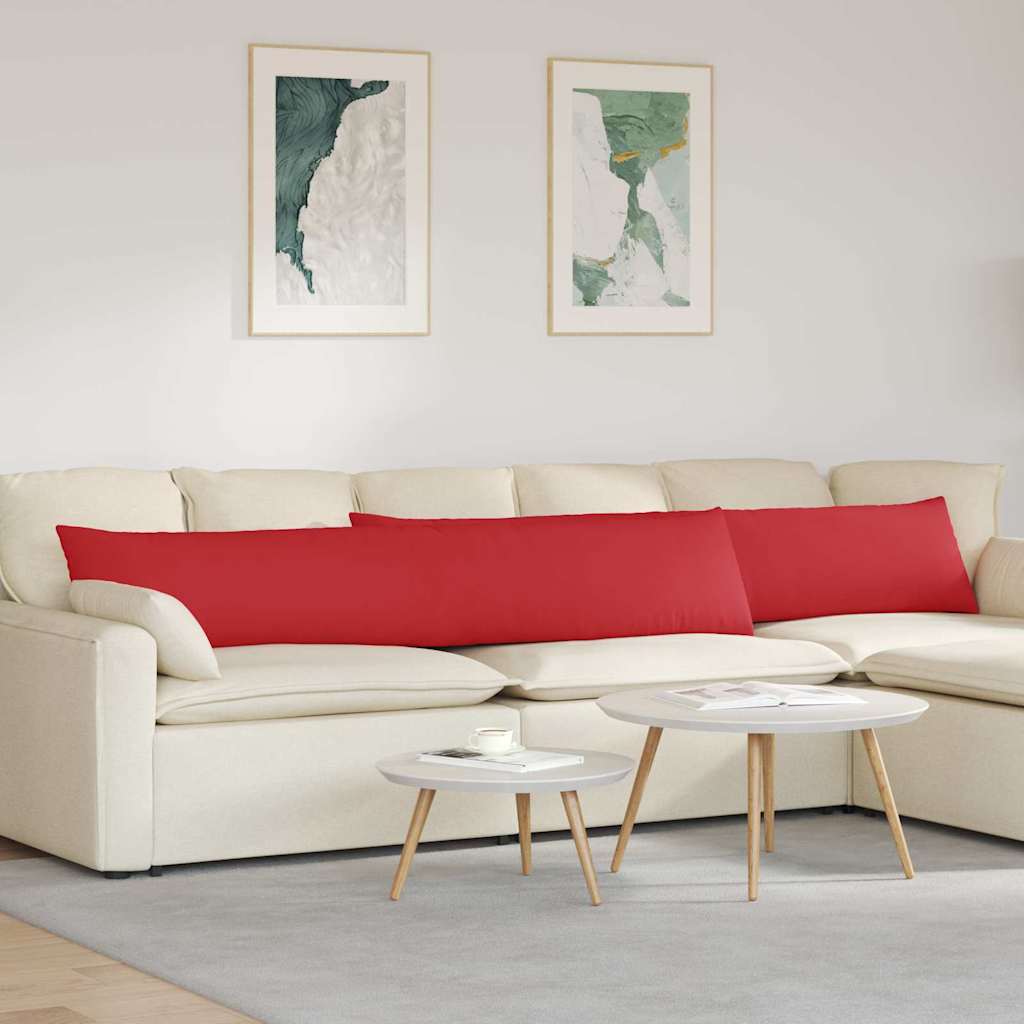 JUNG Vida Sofakissen 2 pcs Rot 200 x 40 cm Stoff