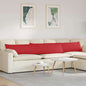 JUNG Vida Sofakissen 2 pcs Rot 200 x 40 cm Stoff