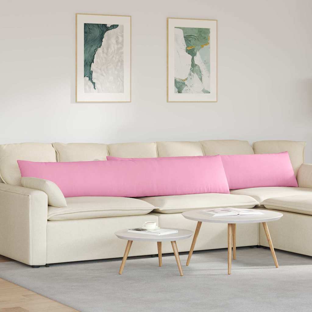 JUNG Vida Sofakissen 2 pcs Rosa 200 x 40 cm Stoff