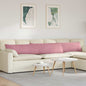 JUNG Vida Sofakissen 2 Stück Rosa 200 x 40 cm Cordstoff