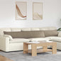 JUNG Vida Sofakissen 2 Stück Taupe 200 x 40 cm Stoff