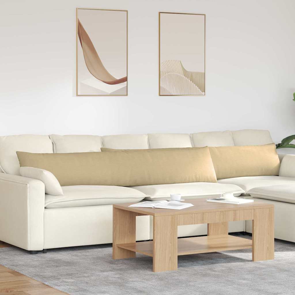 JUNG Vida Sofakissen 2 Stück Grau-Grün 200 x 40 cm Cordstoff