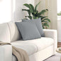 JUNG Vida Sofakissen 2 pcs Hellgrau 45 x 45 cm Stoff