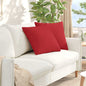 JUNG Vida Sofakissen 2 pcs Rot 50 x 50 cm Stoff