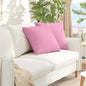 JUNG Vida Sofakissen 2 pcs Rosa 50 x 50 cm Stoff