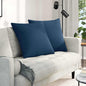 JUNG Vida Sofakissen 2 pcs Blau 60 x 60 cm Stoff