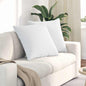 JUNG Vida Sofakissen 2 pcs Weiß 60 x 60 cm Stoff
