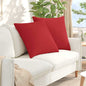 JUNG Vida Sofakissen 2 pcs Rot 60 x 60 cm Stoff