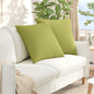 JUNG Vida Sofakissen 2 pcs Hellgrün 80 x 80 cm Stoff