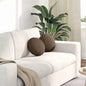 JUNG Vida Sitzkissen 2 pcs Braun Ø30 x 13 cm Stoff