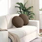 JUNG Vida Sitzkissen 2 pcs Braun Ø40 x 13 cm Stoff